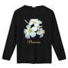 T-shirt Plumeria Fiori Hawaiani Bianco regalo per mamma fiore Hawaii vintage Lavata Morbida Unisex Traspirante grafica Elegante