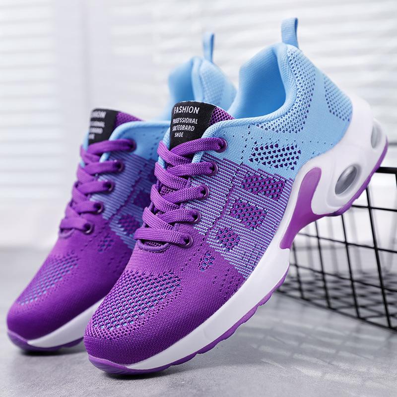 Shoes Women's Spring New Foreign Trade Women's Shoes Large Size Running Shoes Air Cushion Shoes Casual Sports Shoes Women