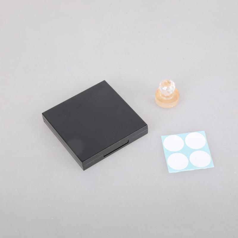 Multi Compartment Eyeshadow Storage Solution For 26.5mm Pans Magnetic Closure Cosmetic Organizers Box