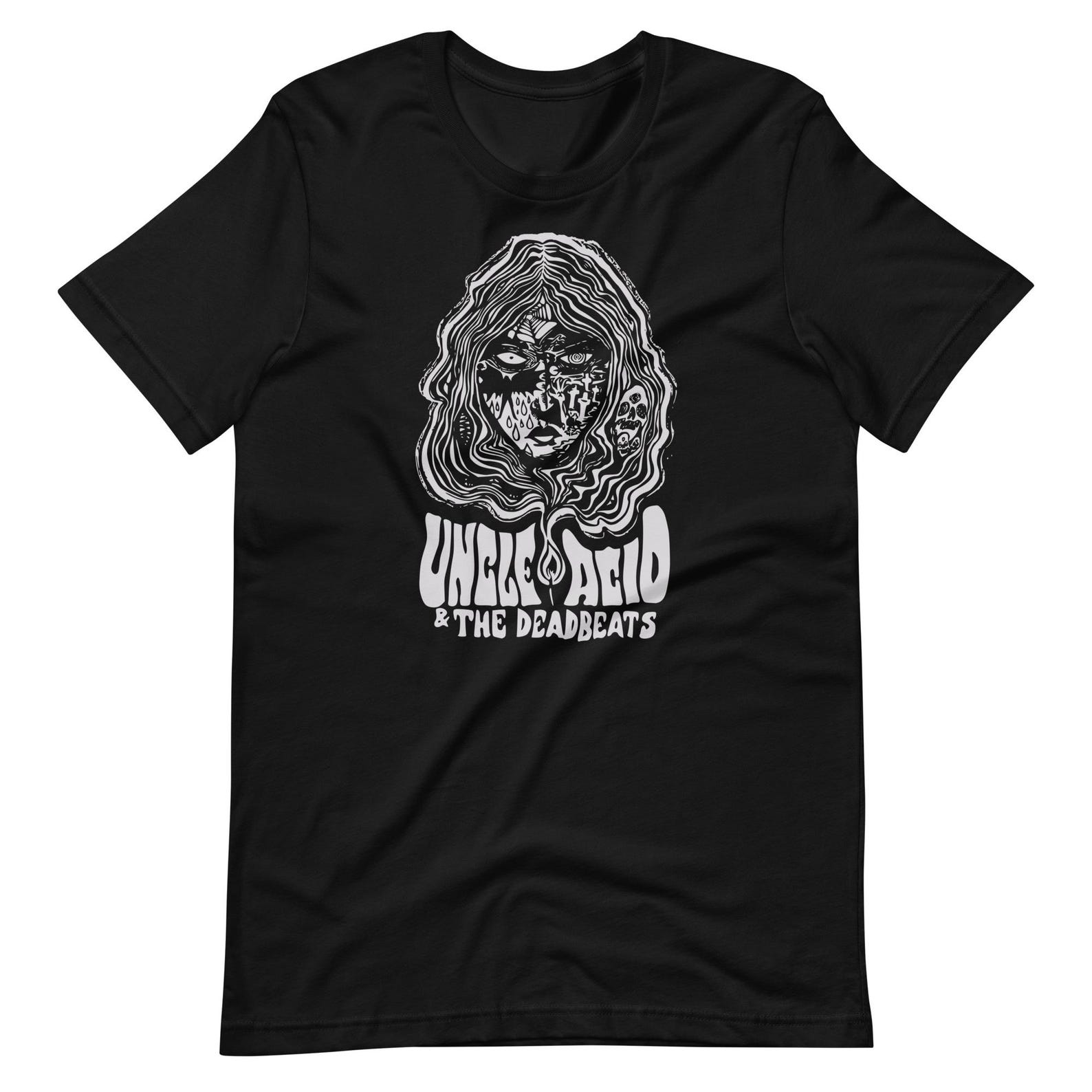 Uncle Acid and the Deadbeats T-Shirt Vintage Stoner Rock Merch S