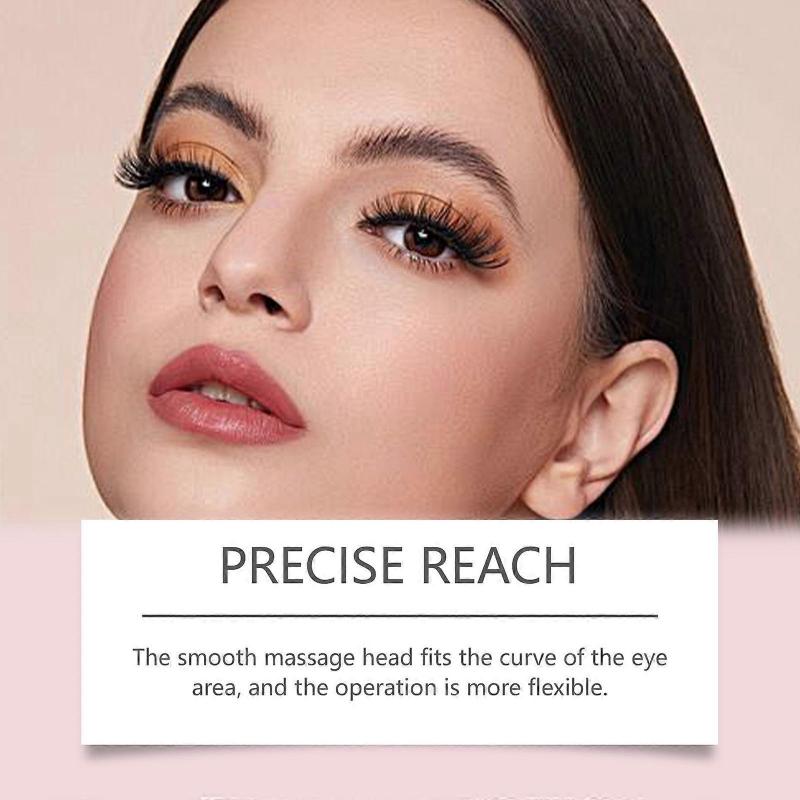 Electric Eye Massager with Peptide Cream – Reduces Dark Circles & Puffiness, Anti-Aging