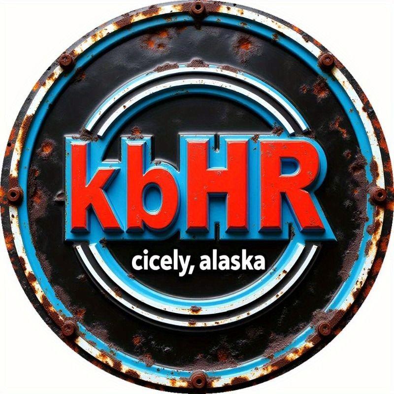 2D Flat Hanging Decorative Metal Sign Hand Painted Art