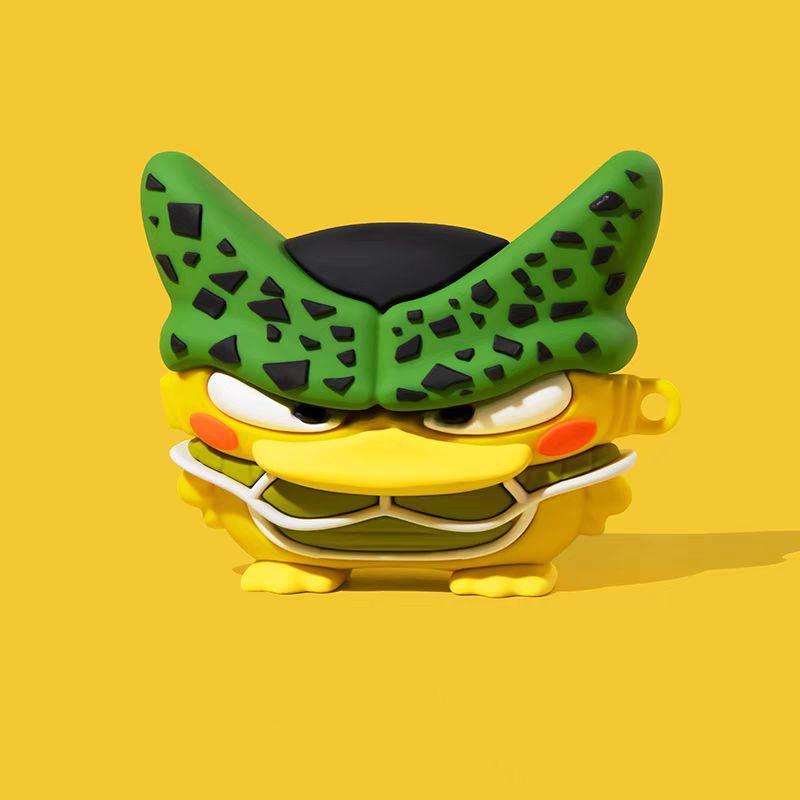 

3 Pokemon Airpodspro Second Generation and Third Generation Wireless Bluetooth Earbuds Case Four Generations Five Generations Silicone Drop-Resistant AirPods 1/2 Generation [Sharuko Duck]]