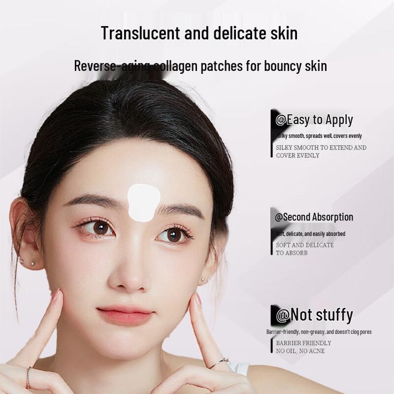 Tao Zhi Yao Yao Rynkplåster för Panna & Bekymmersrynkor