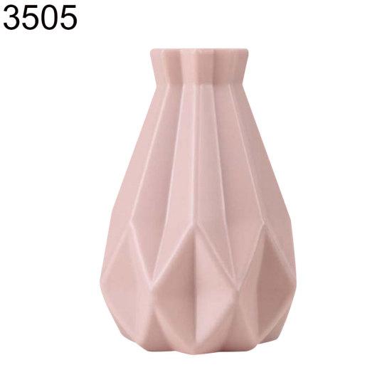 Plastic Shatter-proof Flower Pot Vase Modern Study Room Hallway Wedding Decor