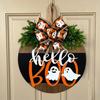 1pc Halloween Ghost Pumpkin Door Hanging Sign - Festive Welcome Decoration For Home, Office, And Garden - Perfect Housewarming