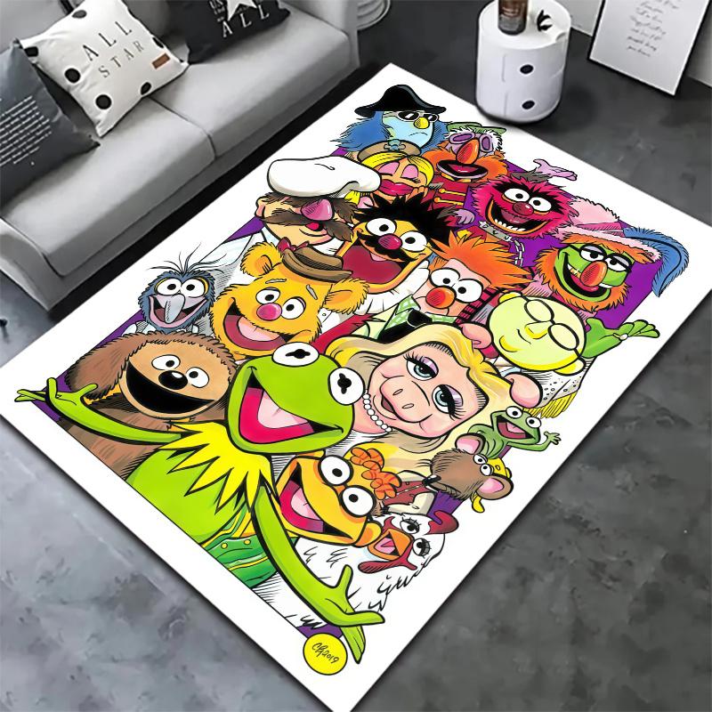 Muppets Carpet Rug for Living Room Bedroom Home Sofa Decoration,Kids play Nonslip Floor Mat