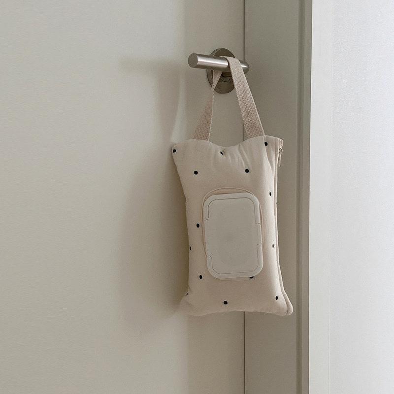 

Ins Минималистичный откидной чехол для салфеток, чехол для влажных салфеток, сумка для подвешивания в машину, держатель для бумаги, съемный держатель для салфеток, подвесная коробка