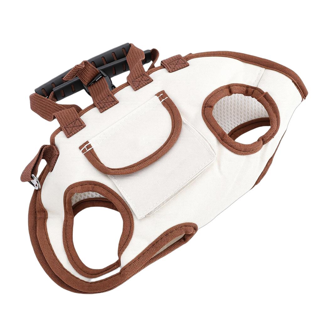 Dog Sling Carrier Portable Breathable Pet Carrier Bag with Leash for Small Dogs Cats Travel Hiking Brown S