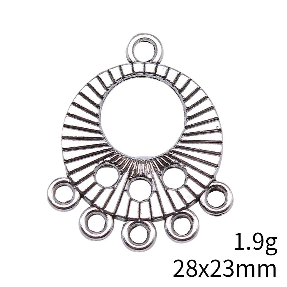 Graduation Accessories Women Round Multi-Hole Earring Connector Accessories Parts Clearance Sale Items Accessories For Girls