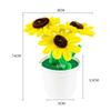 1 Set Kids Creativity Handicraft Diy Flower Pot Multicolour Chenille Stems Pipe Cleaners Handmade Children Toys