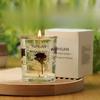 DIY Real Flower Jelly Scented Candle Cup - Creative Souvenir Gift for Girls' Bedroom with Long-Lasting Fragrance.