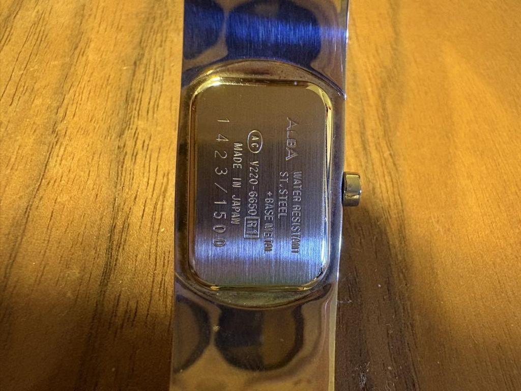 [USED] SEIKO ALBA DEUA Bangle Watch Women's Watch