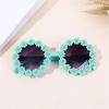 Pet Accessories Flower Sunglasses Circular Role Playing Glasses Photo Props Glasses For Cats And Small And Paracord Dog Leash