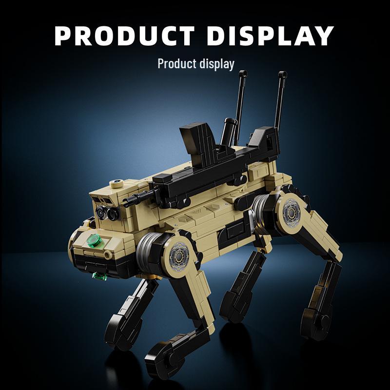 Le Yi Mechanical Wolf Military Building Block Model - Educational Toy for Kids