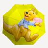 Winnie and Friends Themed Travel Umbrella-8 Ribs Automatic Opening and Closing, Portable Folding Design, Compact and Stylish Umbrella Suitab