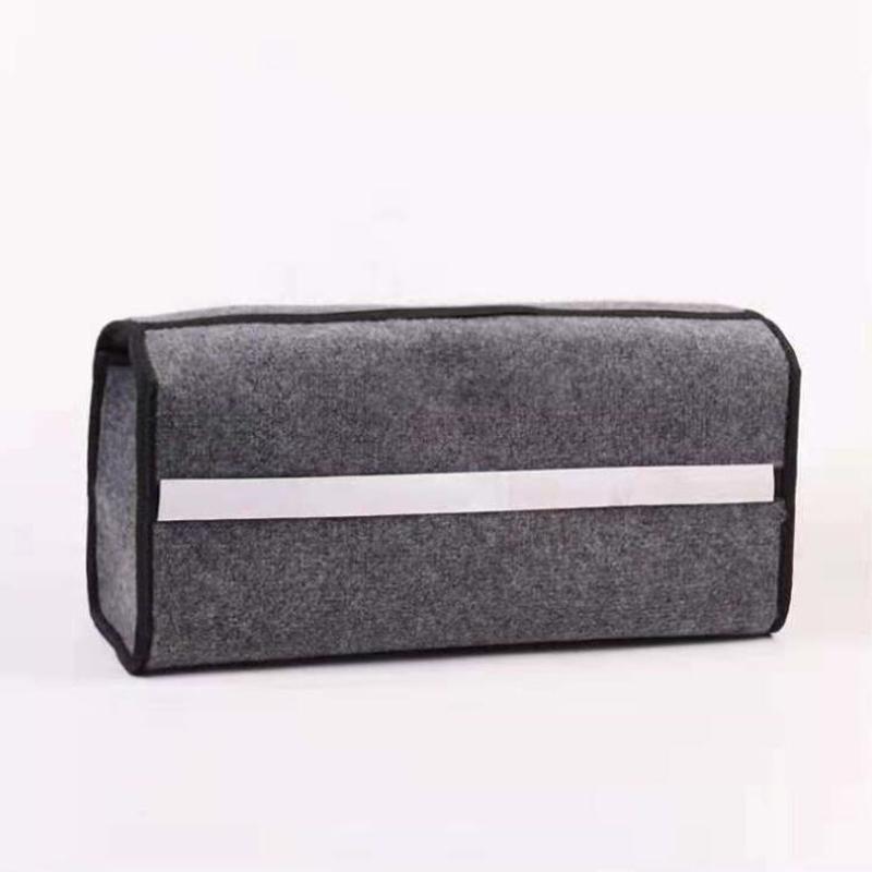 Car Felt Soft Storage Box Vehicle Toolbox Multi-purpose Tools Organizer Bag Folding Emergency Box