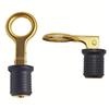 Rubber Plug Marine Boat Drain Plug Sturdy Boat Accessories Brass Handle Drain Plug  Yachts