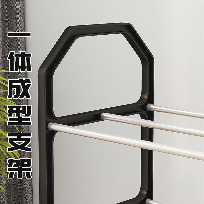 4-Tier Plastic Shoe Rack Entryway Dorm Room Storage Modern Minimalist Floor Standing Organizer With Seat