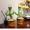 New Dancing Cactus Plush Electric Toy Can Sing and Repeat Imitation Learning To Talk Dancing Cactus