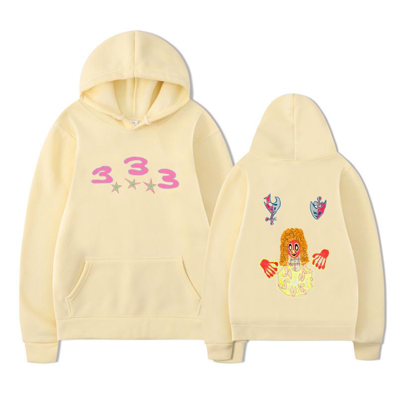 Autumn Winter Men's Hoodies Boys Harajuku Girls Hip Hop Pullover Fancy Music Gift Casual Loose Comfortable Sweatshirt