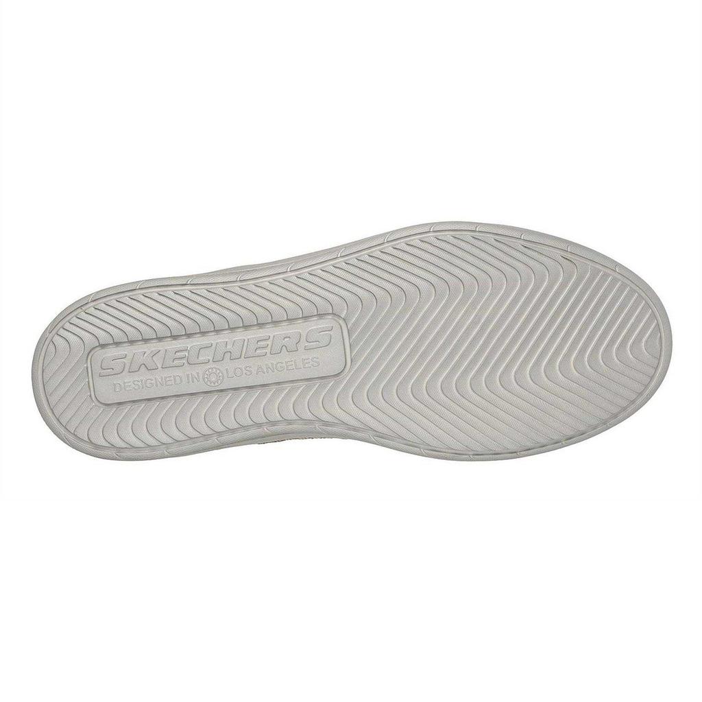 Skechers Mens Hyland Striped Canvas Trainers