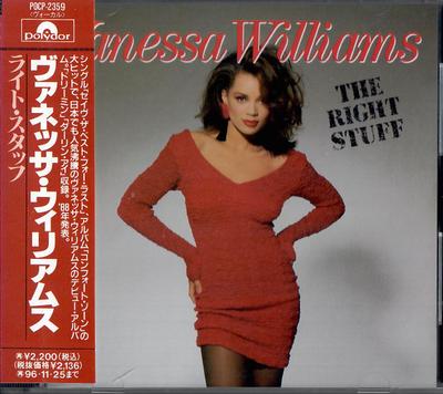 CD VANESSA WILLIAMS - right staff POCP2359 Wing Records 1996 Japan Dance & Electronica Gebraucht