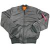 Alpha Industries Tight Men's MA-1 Jacket, 20004, V.GRAY