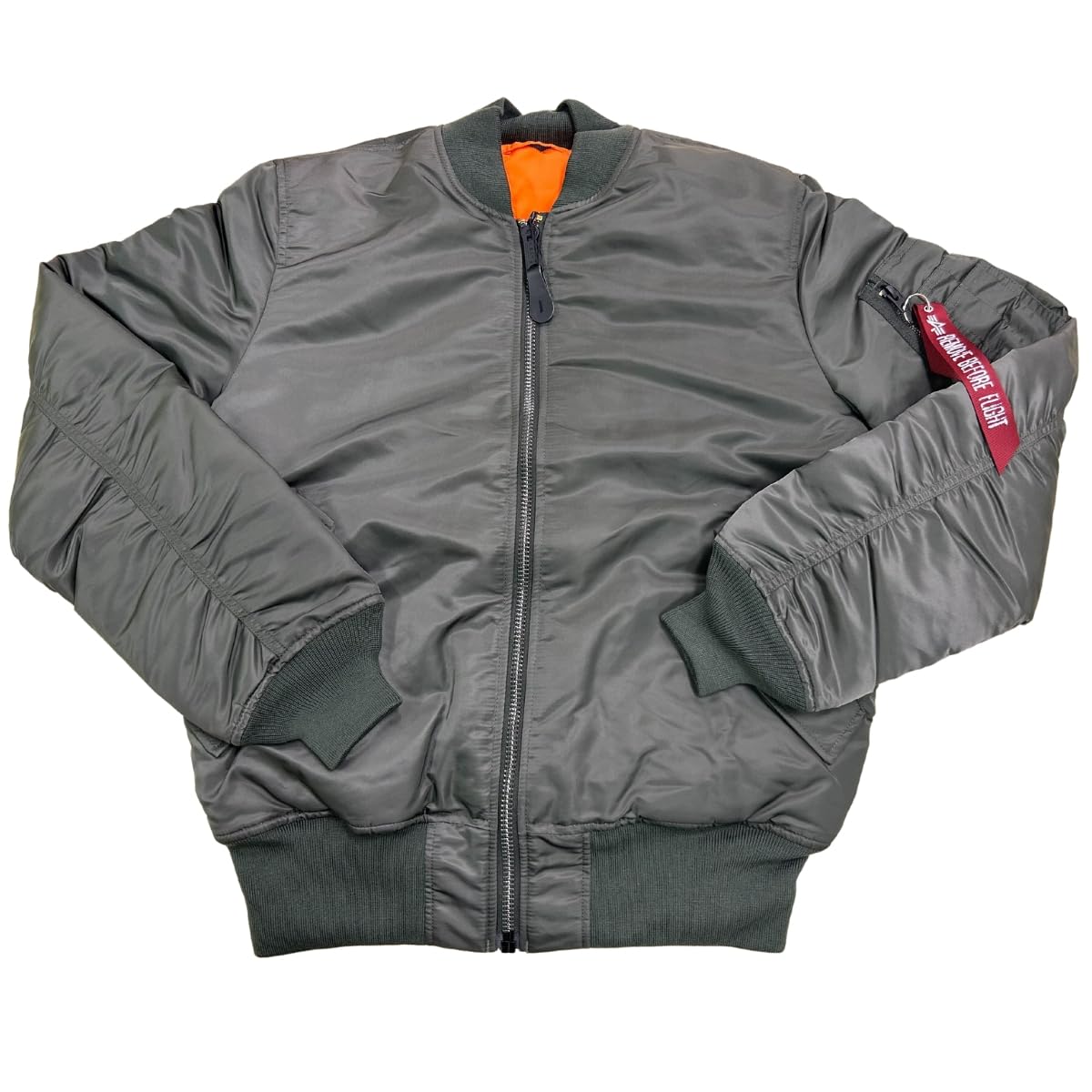 

Alpha Industries Tight Men s MA-1 Jacket, 20004, V.GRAY