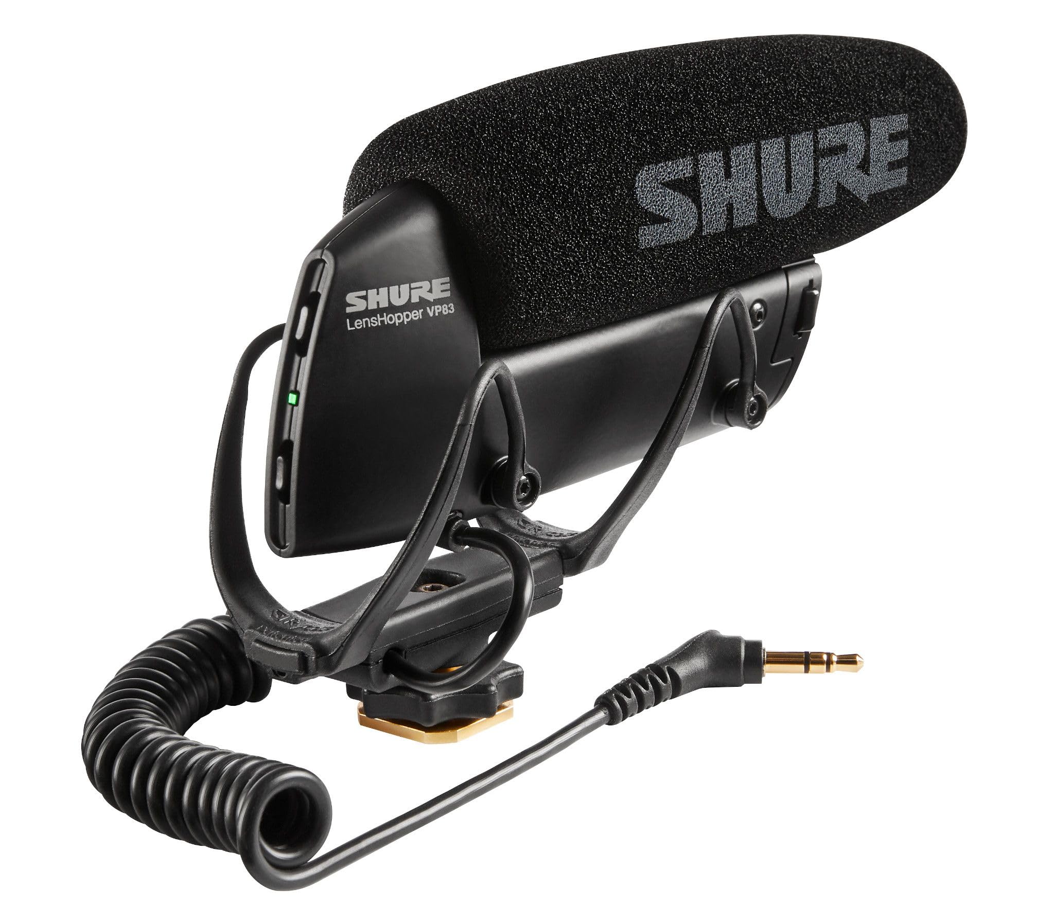 

SHURE Camera Mount Shotgun Microphone VP83 []