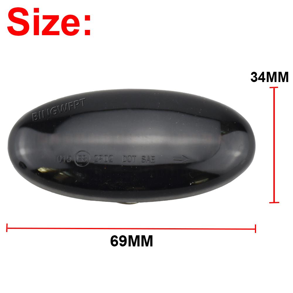For MAZDA 2 3 5 6 BT-50 MPV II Turn Signal Side Marker Light LED Dynamic Flasher Repeater Blinker 2006 2007 2008 2009 2010