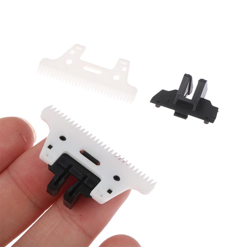 Keramikklinge Cutter Clip Schnurloser 2-Loch-Clipper Fit Haarschneider Trimmer Bartzubehör