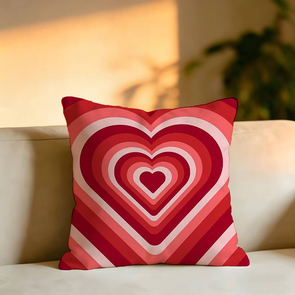 Minimalist Color Art Pillow Case Square DoubleSided Sofa Cushion Cover Bedroom Bedside Pillow