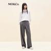 MO&Co. Women's High-Waist Wide-Leg Trousers MBE3PAT006