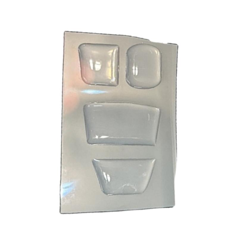 

4pcs Automotive Control Button Covers Strong Epoxy Coating Not Slip Surfaces Quick Mount Interior for Car XC90 1