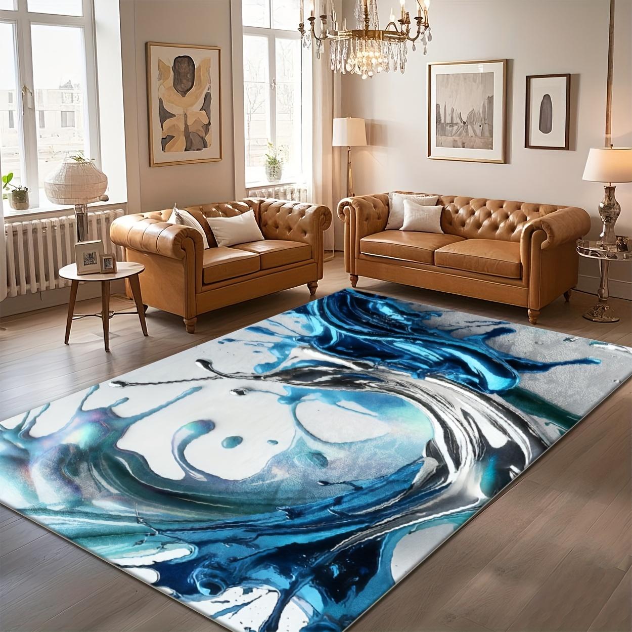 Abstract Grijs Wit Zwart Roze Geometrisch Vloerkleed Modern Patchwork Woonkamer Slaapkamer Wasbare Vloermat 50X80CM