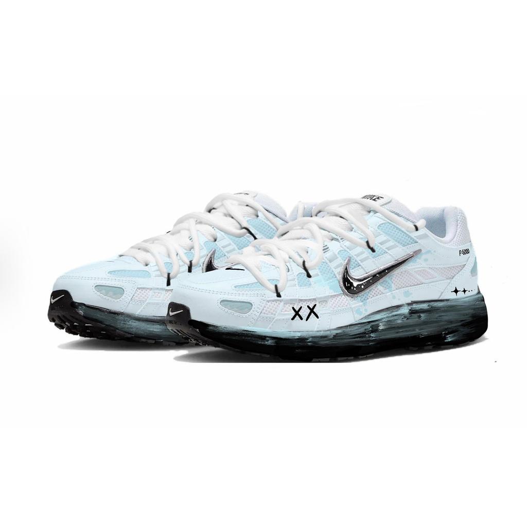 Nike P 6000 Low Top Running Shoes Men's Sky Blue CD6404-107(Team968-)