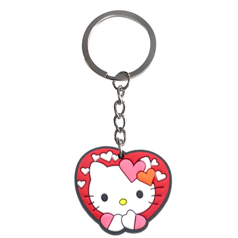 HelloKitty Keychain Soft Rubber Pendant - Small Gift Accessory