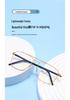 Autumn Aviator-Style Screwless Glasses: High Prescription, Fashionable Retro Frame for Women and Men
