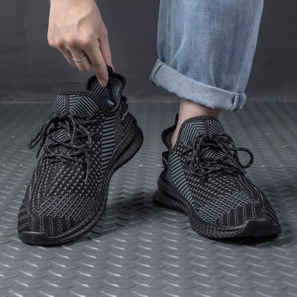 Mesh Men Casual Shoes Summer Breathable Sneakers  Lightweight Walking Footwear Male Running Sport Shoes