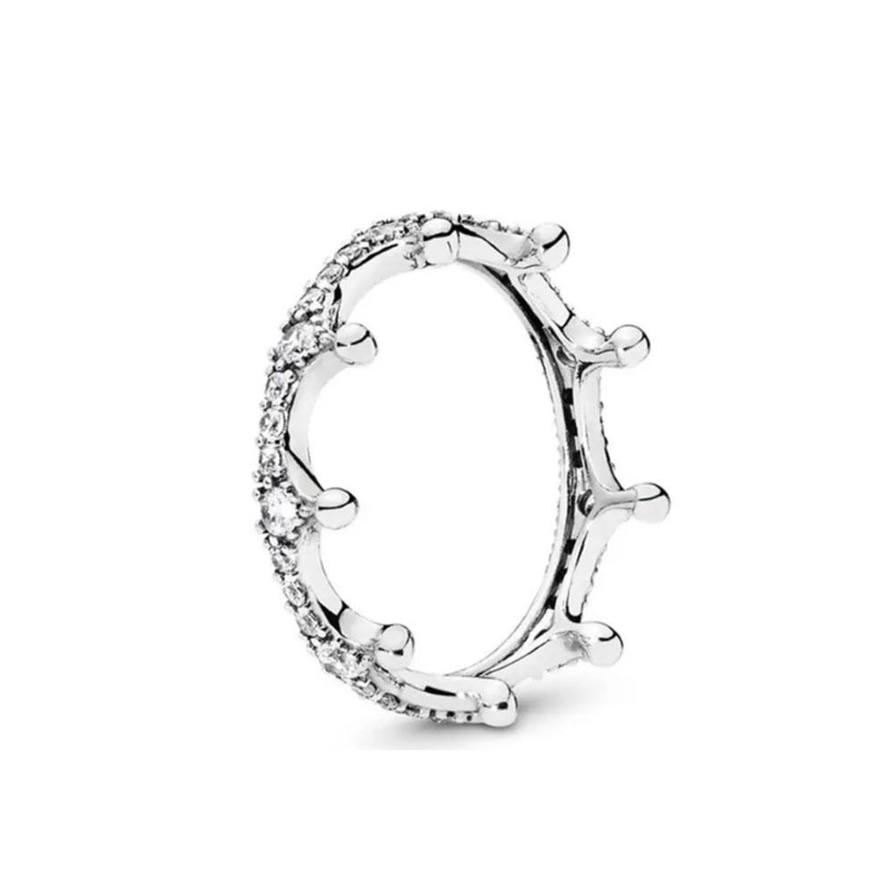 925 Silver, Heart-Shaped, Floral, Sun Moon Rings Suitable for Delicate Jewelry for Women At Wedding Parties