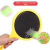 Tennis Style Suction Cup Ball Fun Design Throwing Toy Ball Toss and Catch Ball Set  Park Games