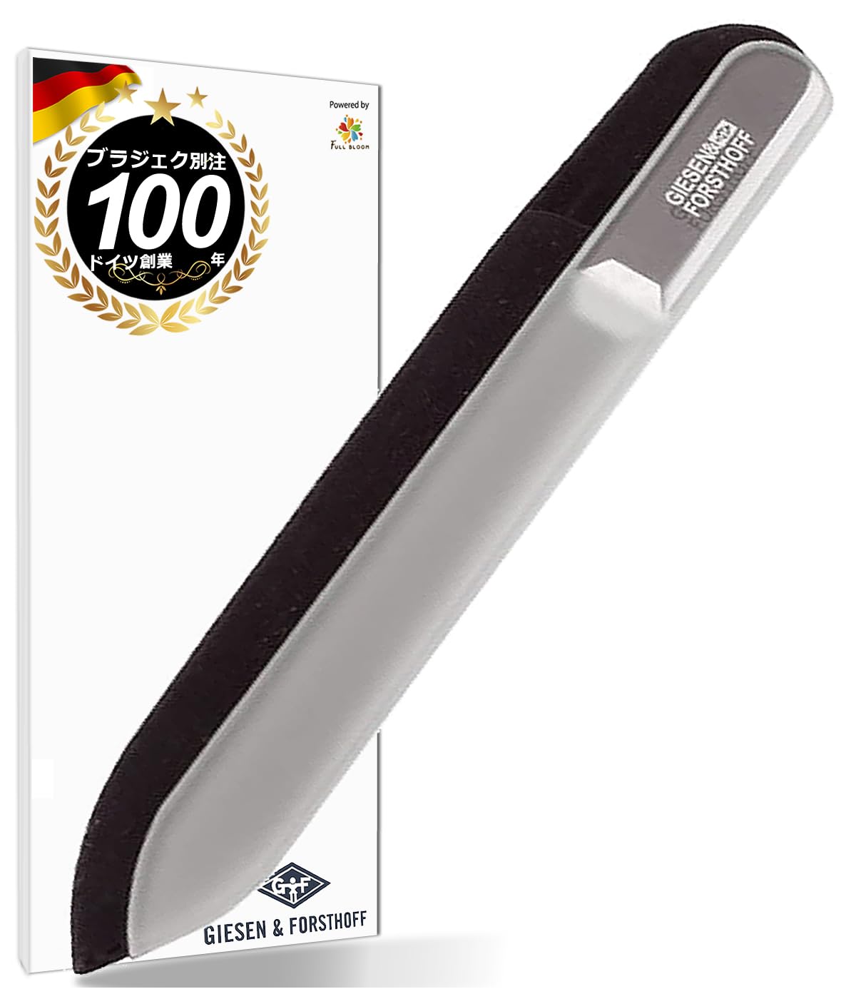 

Glass Nail Czech Republic in by GIESEN 100 Years Since with a Velvet for Smooth and Premium Tempered Glass Nail Authorized Distributor File, Blažek,