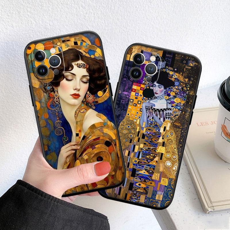 MY14 Gustav Klimt Phone Case for Samsung Galaxy A11 A12 A13 A15 A52S A53 A55 A56 A70 A71 A72 A73 F06 F16 F56 S10 Plus S10e