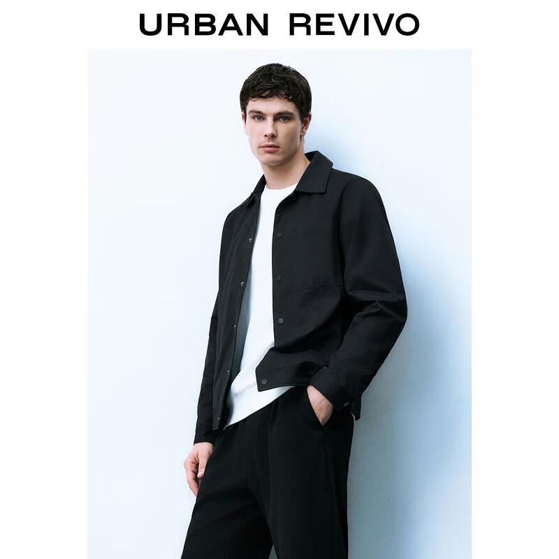 UR Men's 2024 Spring Quiet Luxury Loose Fit Lapel Jacket