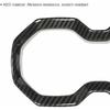 Front Cup Bottle Holder Frame Trim Cover for Jeep Renegade 2016-22 Carbon Fiber