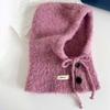 Fluffy Lambs Wool Hat Windproof Ear Protection Hat Fashion New Year Red Hat  Autumn