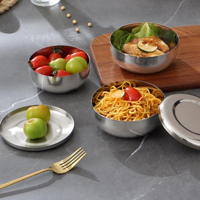 Stainless Steel Food Storage Containers With Airtight Lids And Rust Proof Feature Perfect For Kitchen Storing Spices Snacks