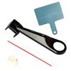 Chain Cleaner Attachment Motorcycle Chain Lube Applicator Motorbike Maintenance Tool Multifunctional Chain Oiler Aid