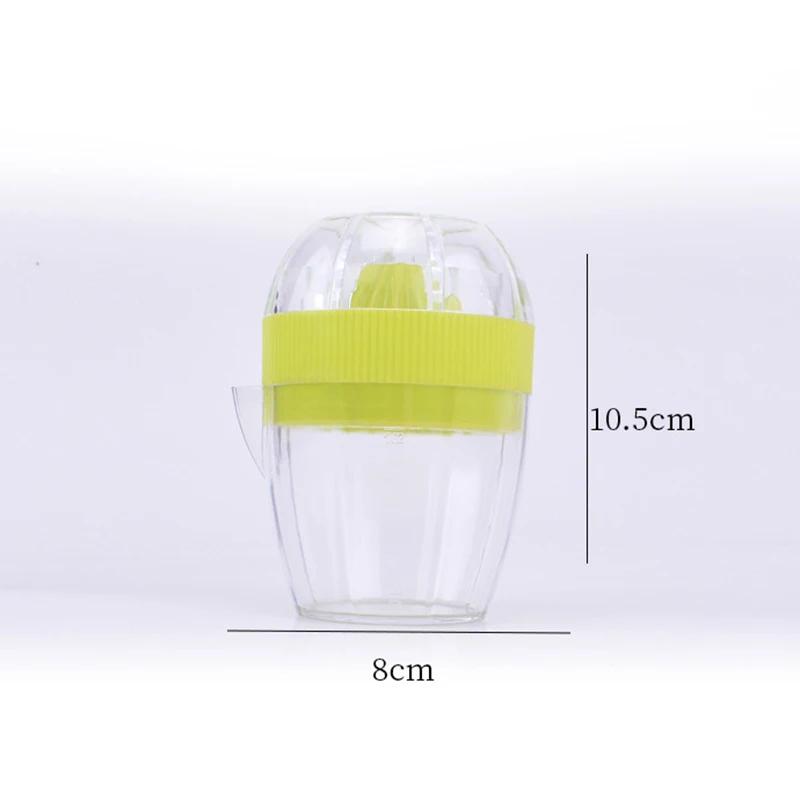 Portable Manual Juicer Orange Juicer Lemon Squeezer Multifunctional Fruit Juicer With Graduated Cup Kitchen Gadgets